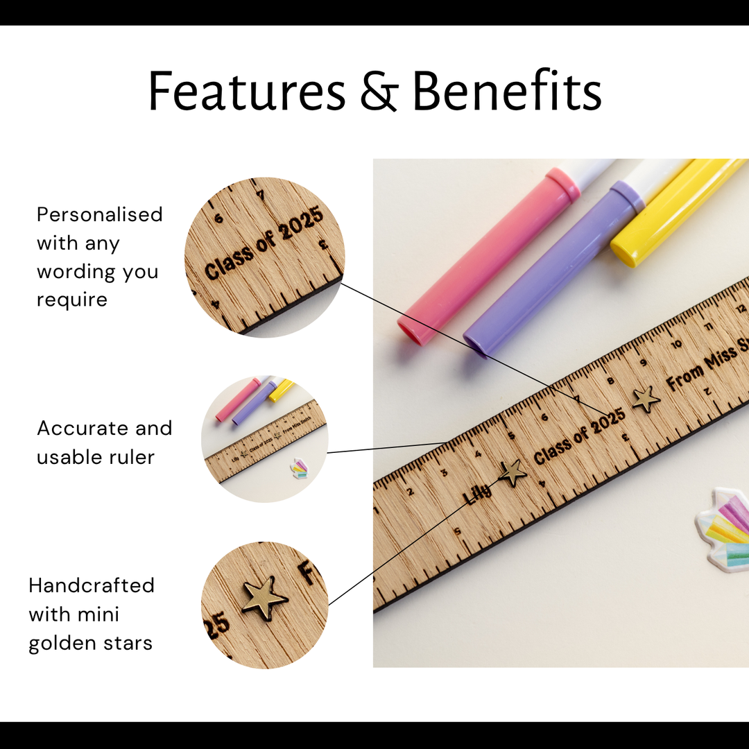 Class of 2025 Ruler - Gift From Teacher
