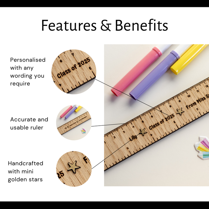 Class of 2025 Ruler - Gift From Teacher