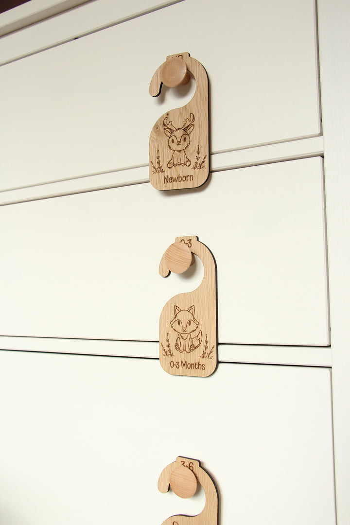 Cartoon Woodland Nursery Wardrobe Dividers