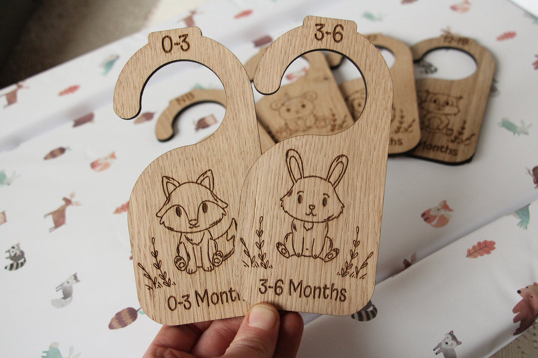 Cartoon Woodland Nursery Wardrobe Dividers