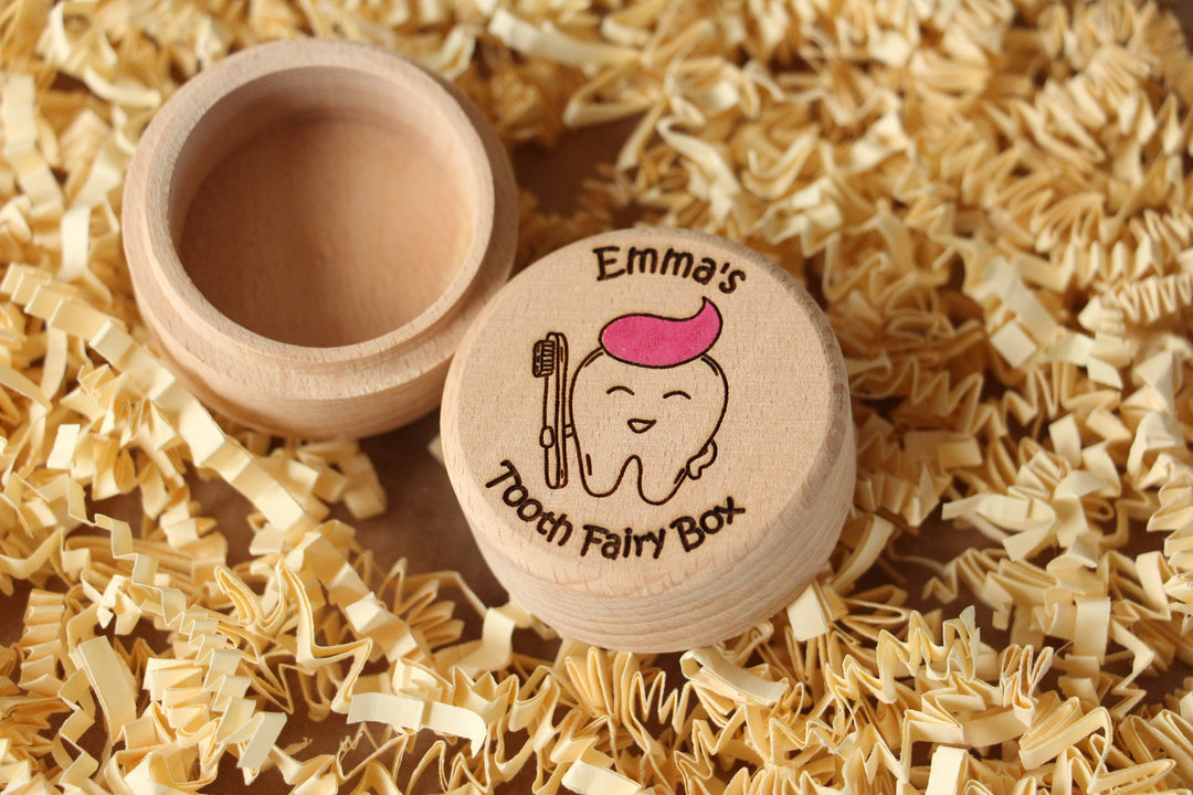Personalisierte Zahnfee-Box für Kinder