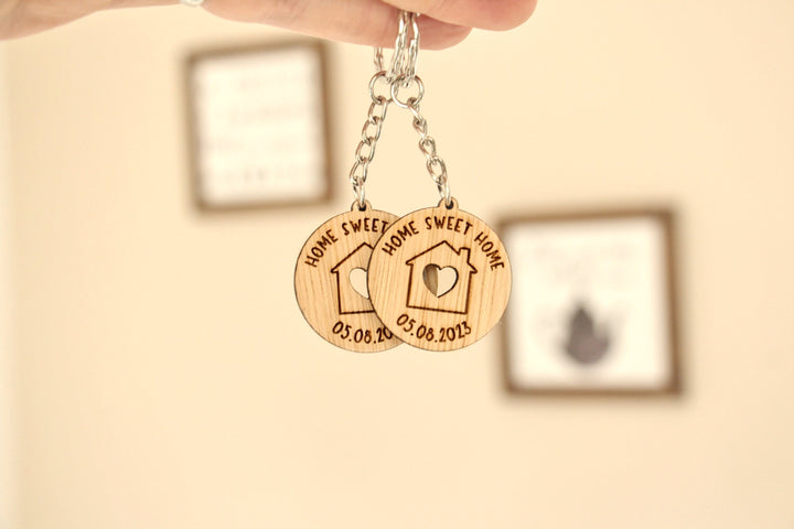 Circle Housewarming Keyrings
