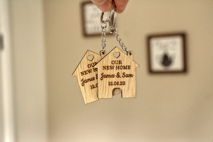 Minimal Housewarming Keyrings