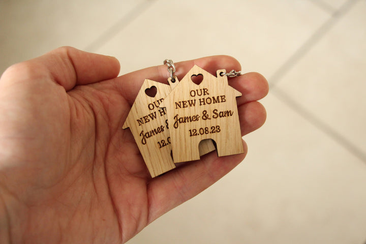 Minimal Housewarming Keyrings