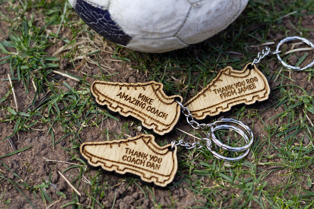 Personalised Football Boot Coach Gift