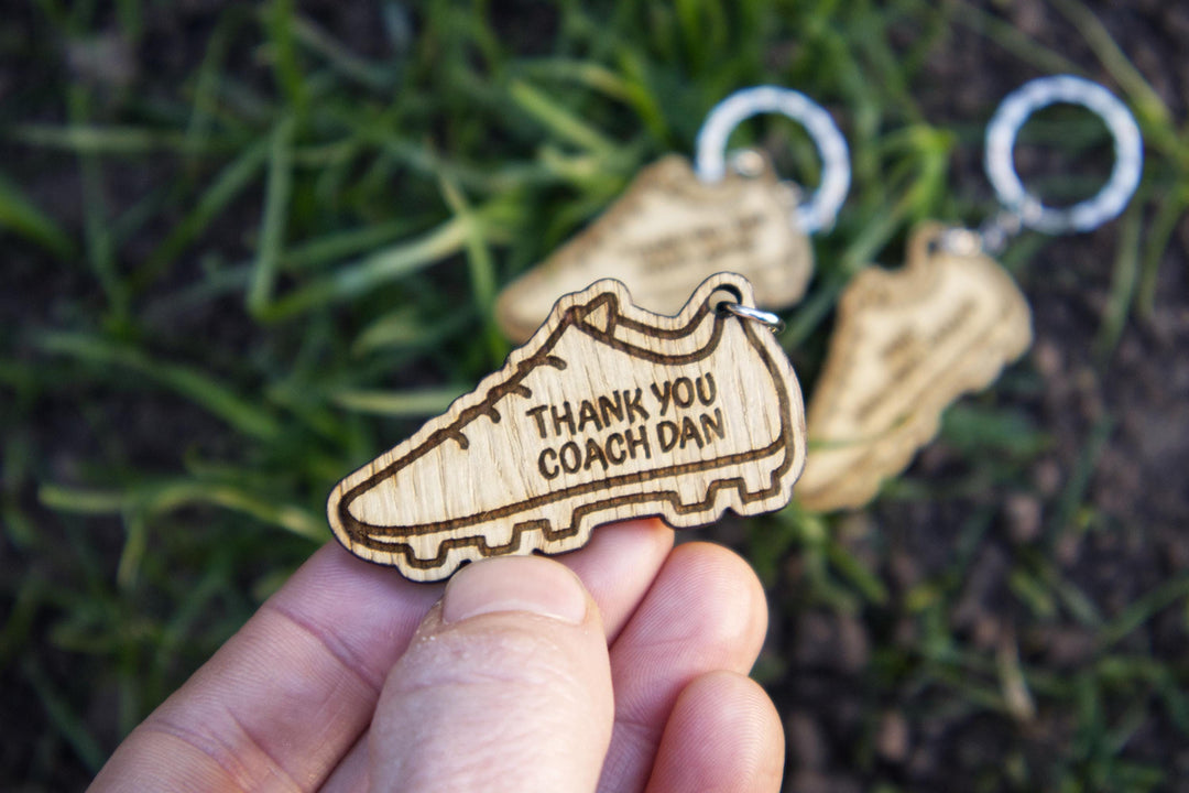 Personalised Football Boot Coach Gift