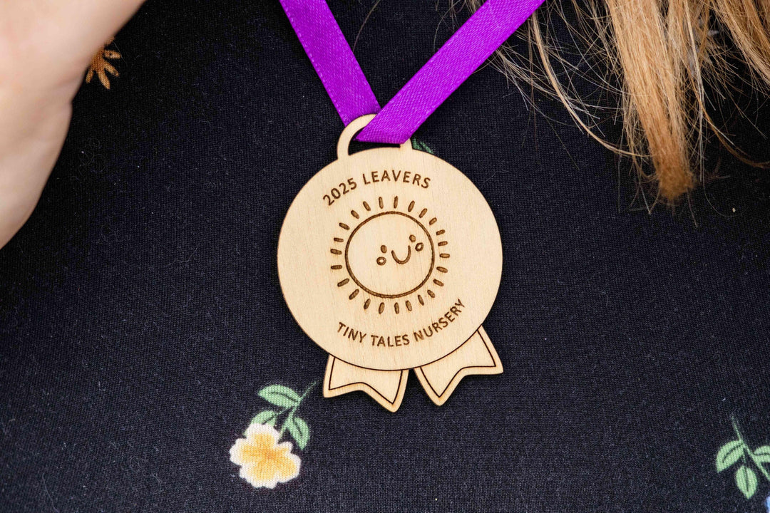 2025 Leavers Wooden Medal