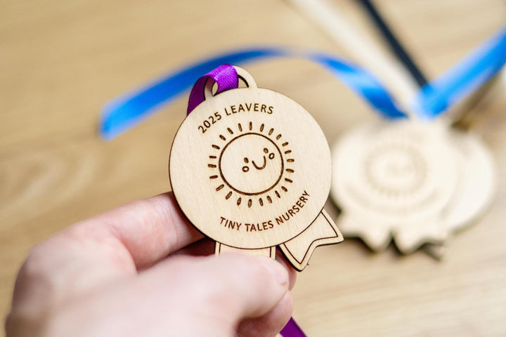 2025 Leavers Wooden Medal