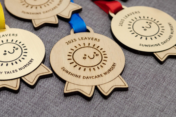 2025 Leavers Wooden Medal