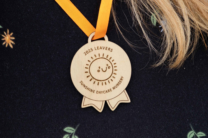 2025 Leavers Wooden Medal