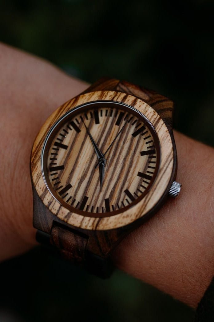 Wooden watches for men