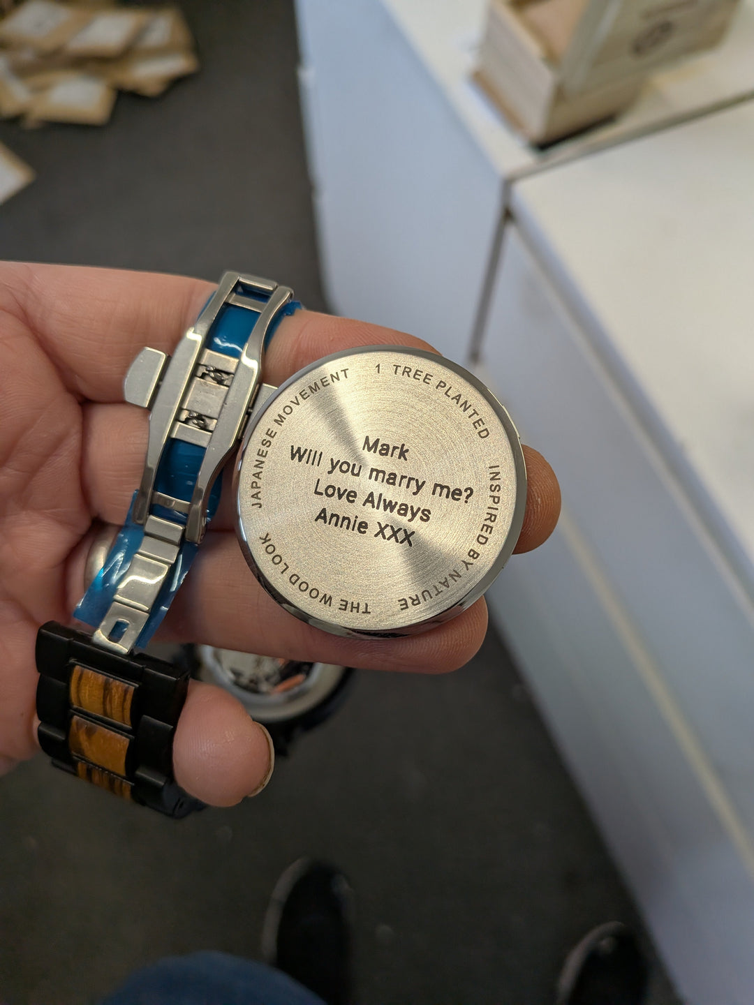 Wooden Watches Personalised: How Engraving Works at TWL