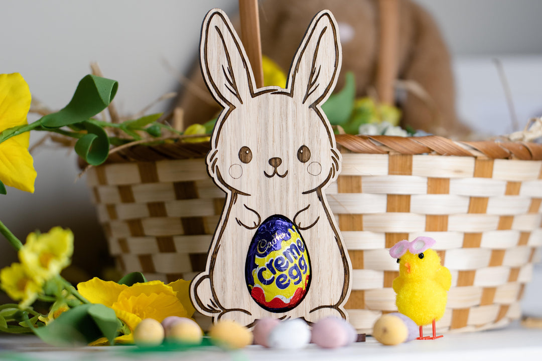 Personalised Bunny Easter Egg Holder