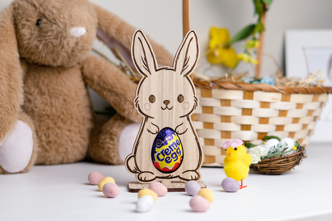 Personalised Bunny Easter Egg Holder