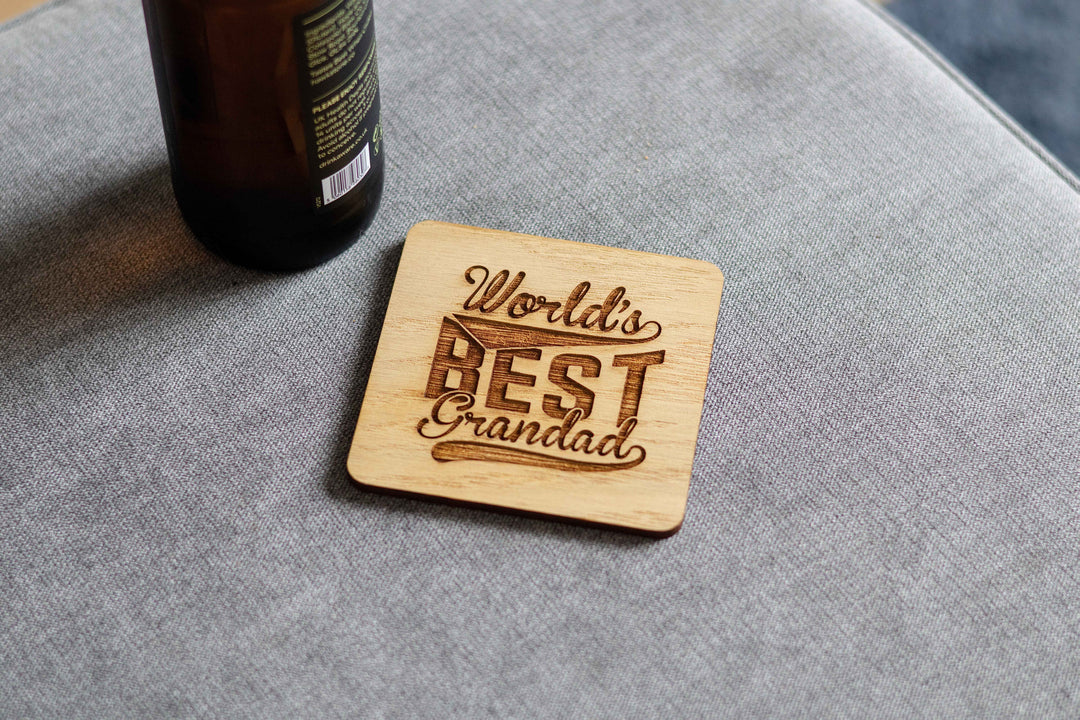 World’s Best Grandad Coaster