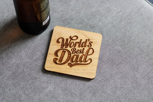 World’s Best Dad Coaster