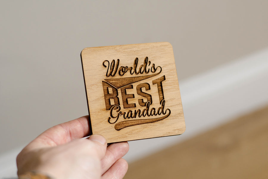 World’s Best Grandad Coaster