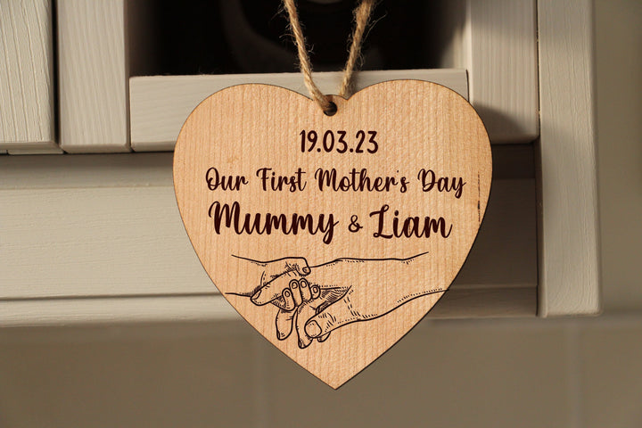 Personalised 'Our First Mothers Day' Ornament