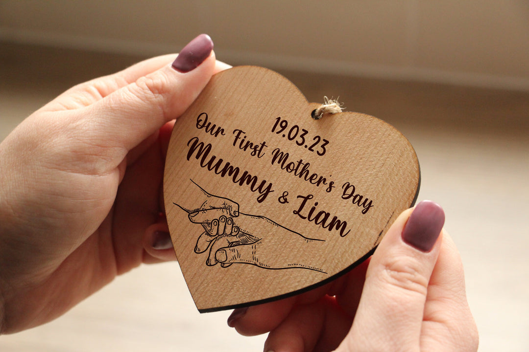 Personalised 'Our First Mothers Day' Ornament