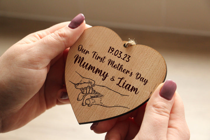 Personalised 'Our First Mothers Day' Ornament