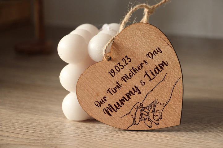 Personalised 'Our First Mothers Day' Ornament