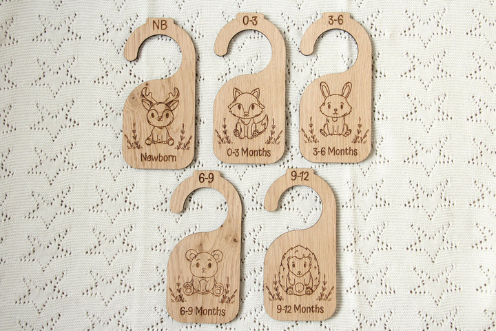 Cartoon Woodland Nursery Wardrobe Dividers