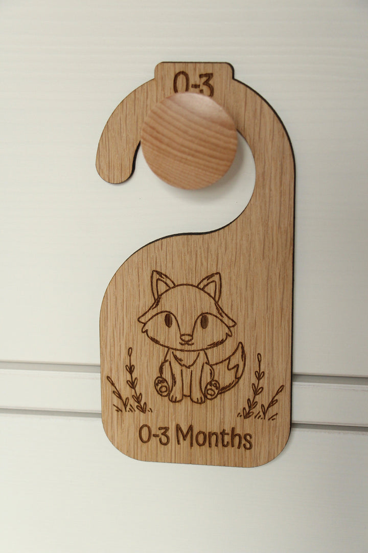 Cartoon Woodland Nursery Wardrobe Dividers