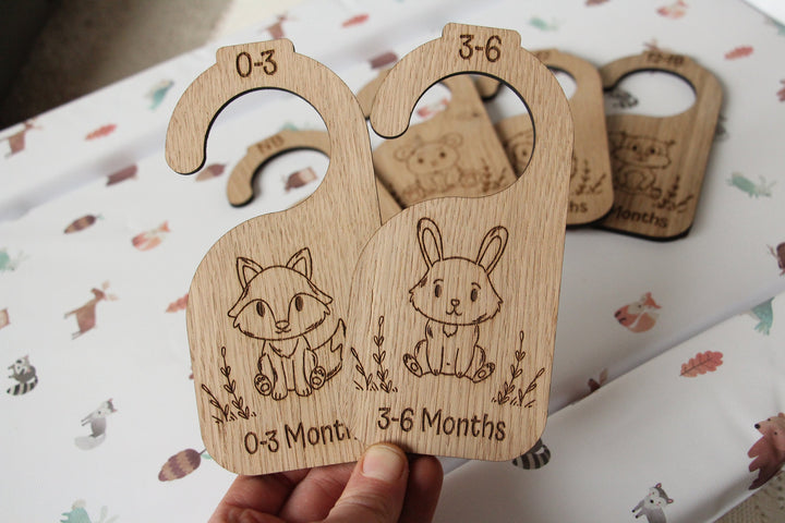 Cartoon Woodland Nursery Wardrobe Dividers