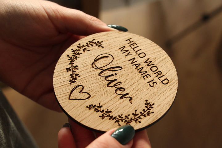 Baby Announcement Sign
