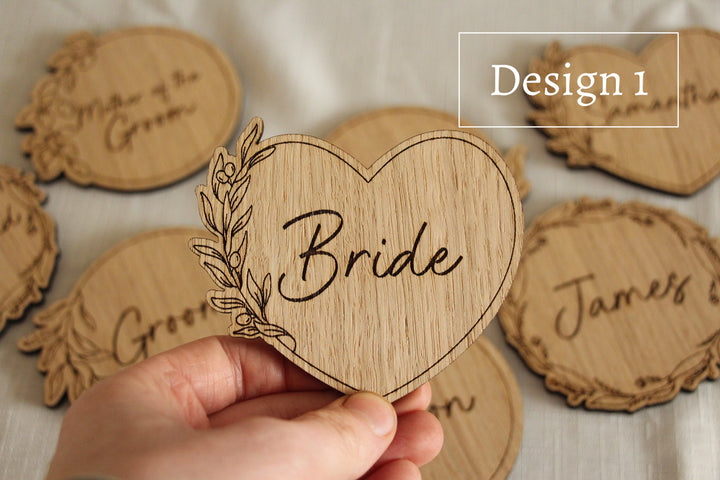 Personalised Floral Coasters
