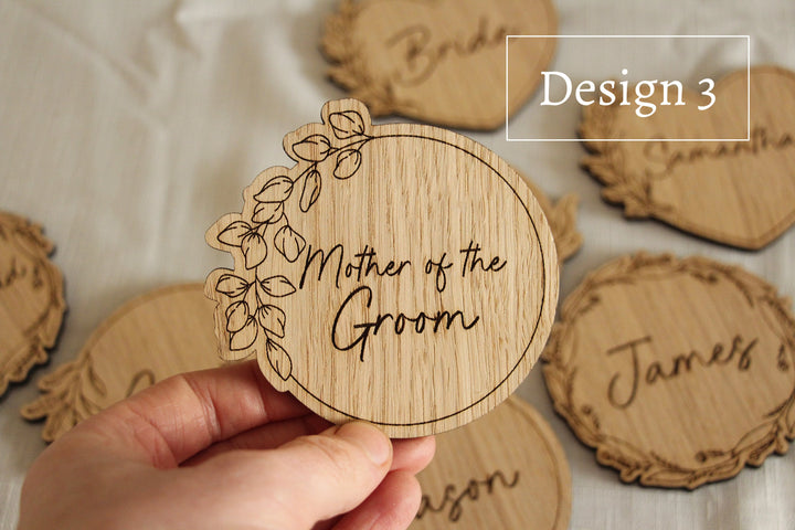 Personalised Floral Coasters