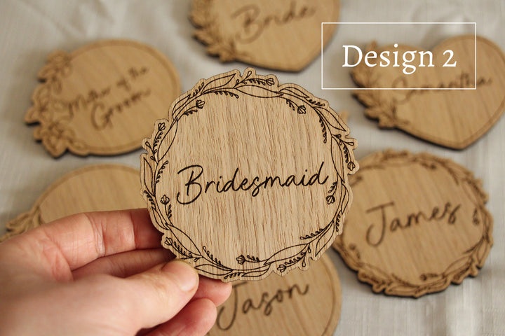 Personalised Floral Coasters
