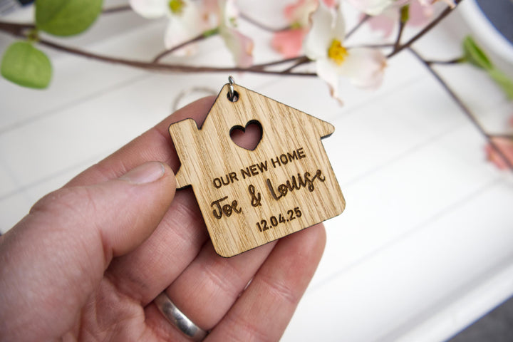 Heart Housewarming Keyrings