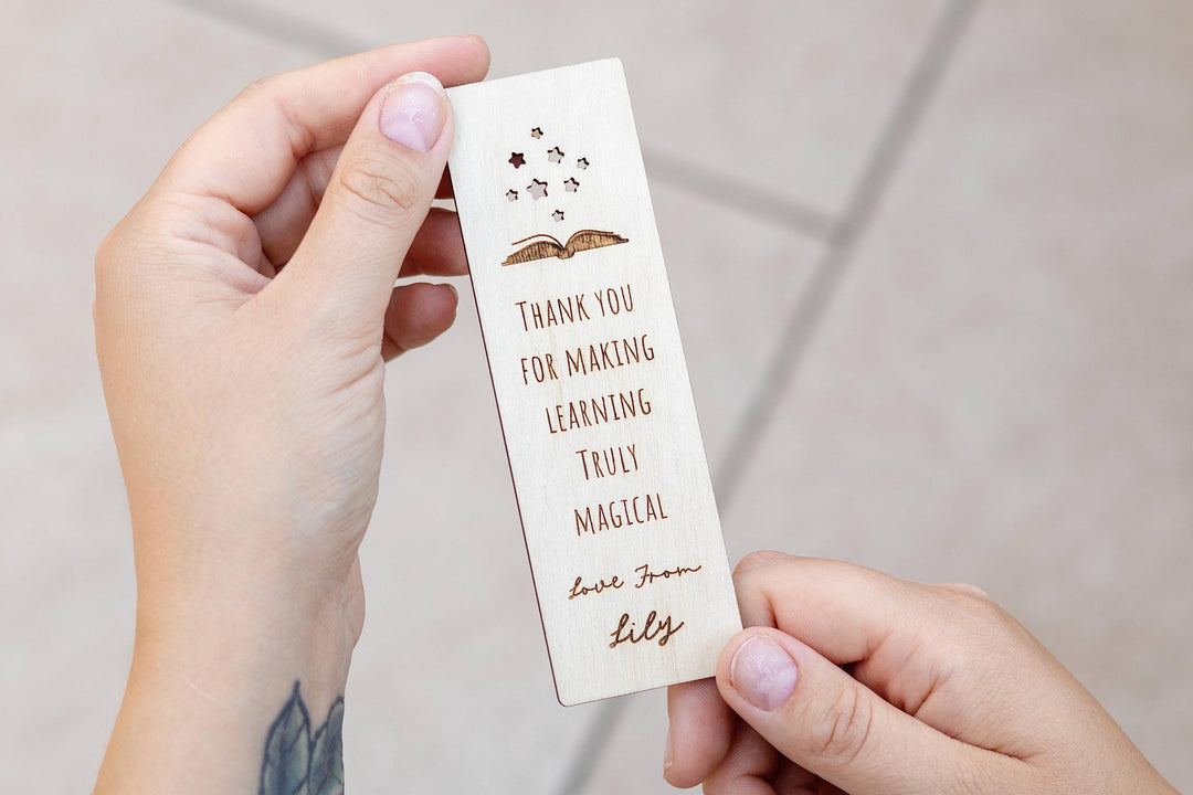 Teacher Bookmark – Thank You For Making Learning Magical