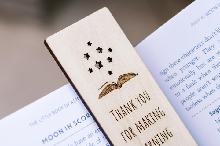 Teacher Bookmark – Thank You For Making Learning Magical