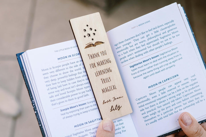 Teacher Bookmark – Thank You For Making Learning Magical