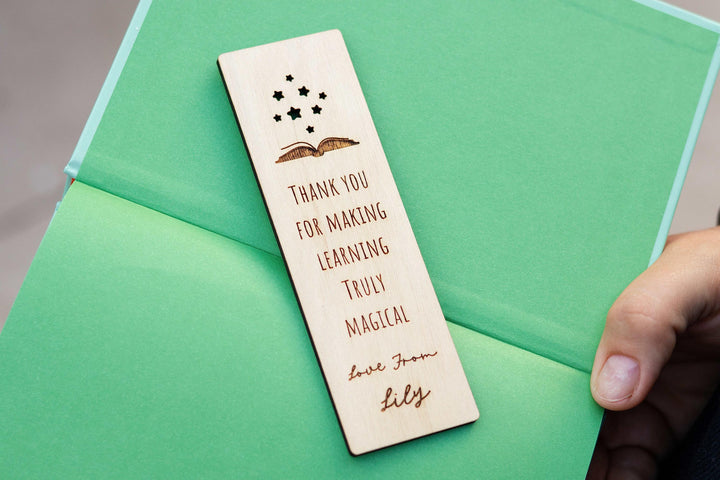 Teacher Bookmark – Thank You For Making Learning Magical