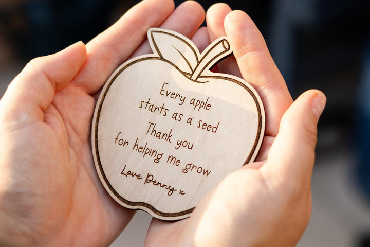 Drinks Coaster – Thank You For Helping Me Grow