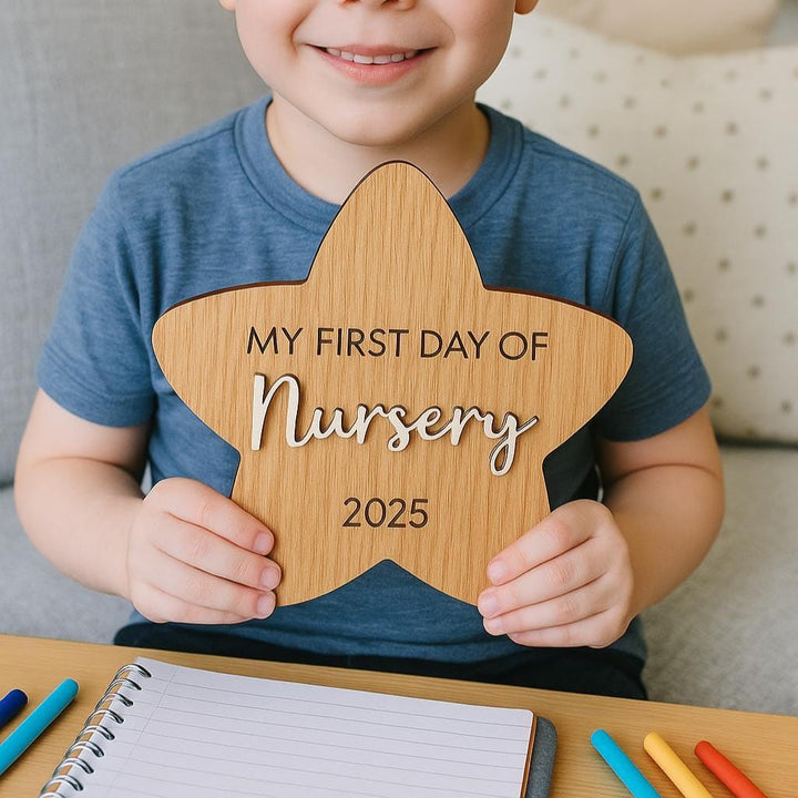 First Day of Nursery Star