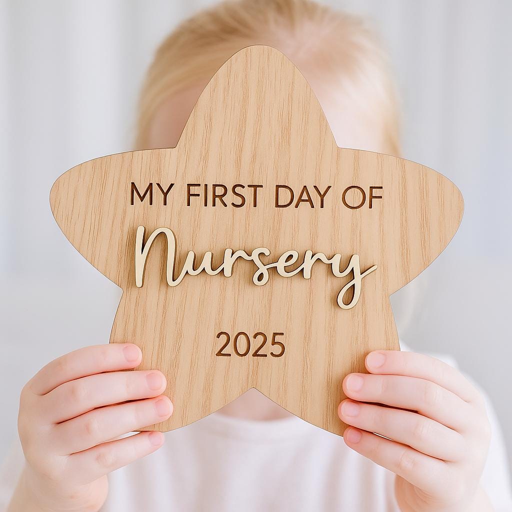 First Day of Nursery Star