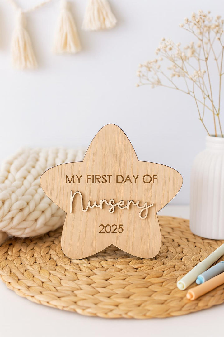 First Day of Nursery Star