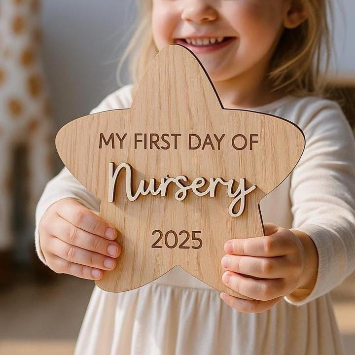 First Day of Nursery Star
